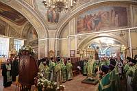 Архиерейское богослужение в Саввино 